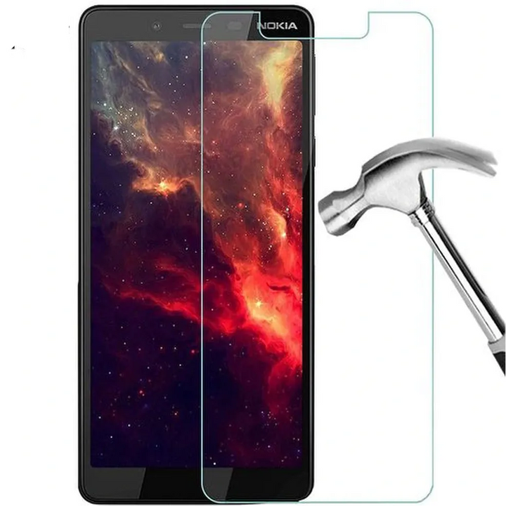 Nokia 1 Plus Screenprotector Gehard 9H – Anti-kras – 2-Pack-Ilumina Benelux