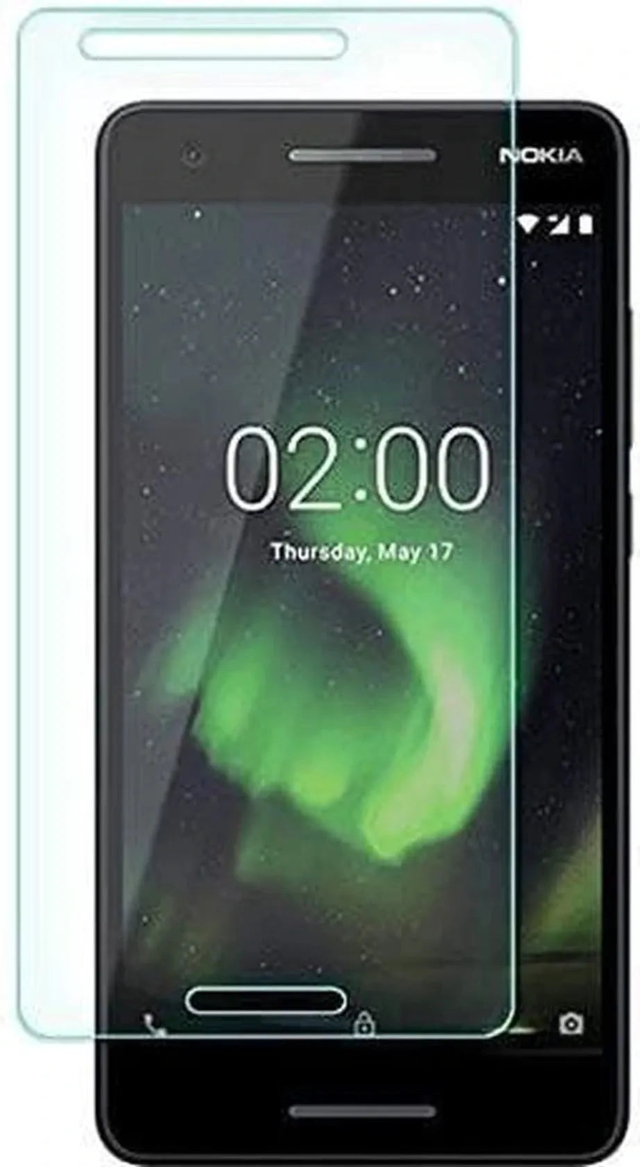 Nokia 2.1 Screenprotector Gehard 9H – Anti-kras – Tempered Glas – 1-Pack-Ilumina Benelux