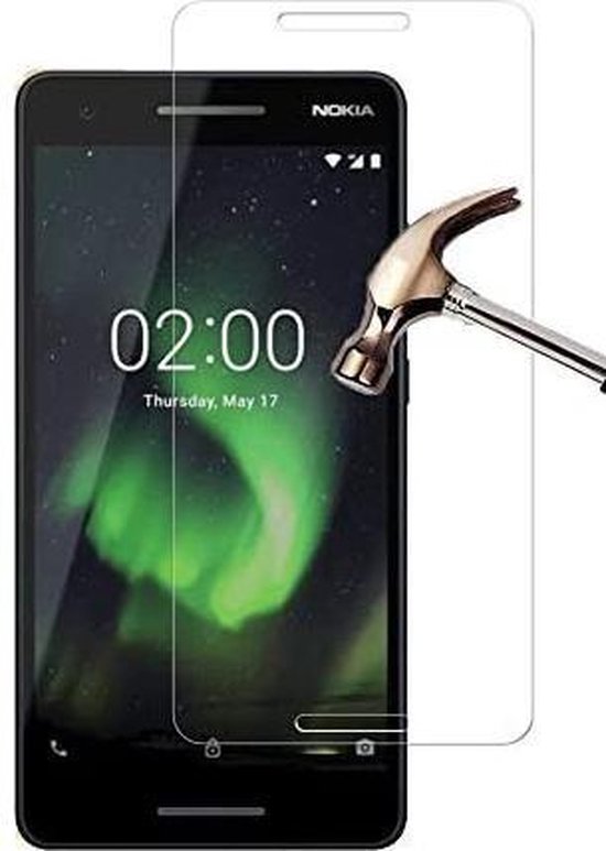 Nokia 2.1 Screenprotector Gehard 9H – Anti-kras – Tempered Glas – 1-Pack-Ilumina Benelux