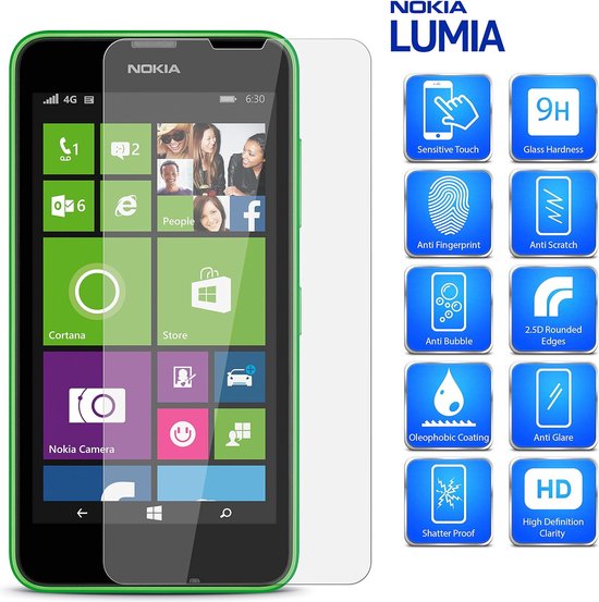 Nokia 3 (2017) Screenprotector Gehard 9H – Anti-kras – 2-Pack Tempered Glas-Ilumina Benelux