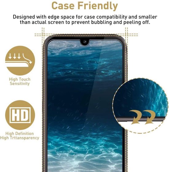 Nokia 4.2 Screenprotector Gehard 9H – Anti Kras – 3-Pack-Ilumina Benelux