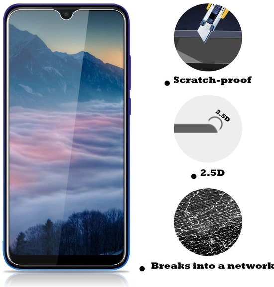 Nokia 5.3 Screenprotector Gehard 9H – Anti-kras – 1-Pack-Ilumina Benelux