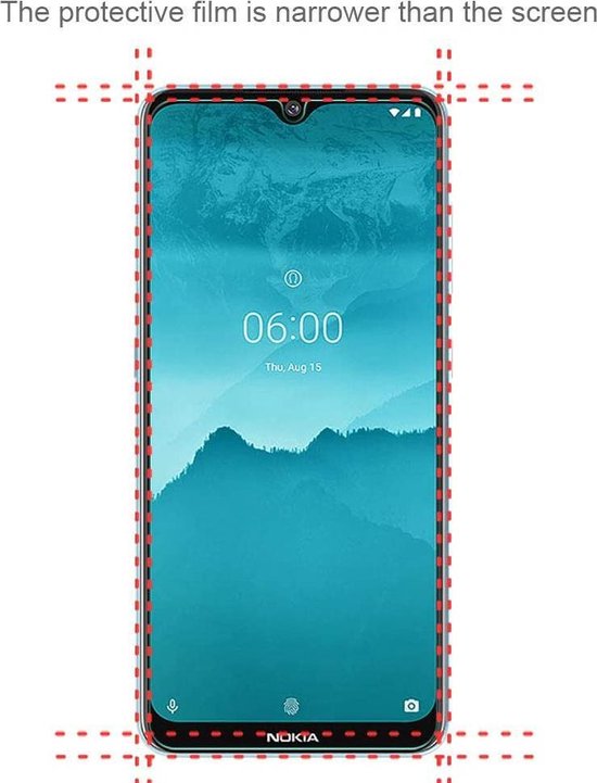 Nokia 7.2 Screenprotector Gehard 9H – Anti-kras – 2-Pack-Ilumina Benelux