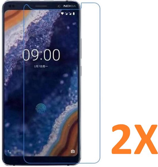 Nokia 9 PureView Screenprotector Gehard 9H – Anti-kras – 2-Pack-Ilumina Benelux