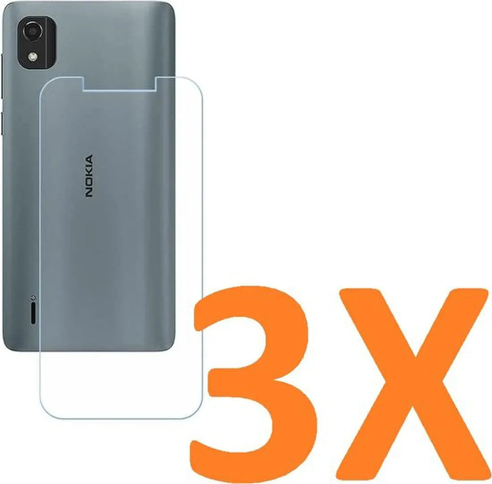 Nokia C2 Screenprotector Gehard 9H – Anti-kras – 3-Pack-Ilumina Benelux