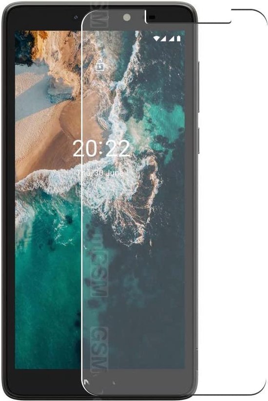 Nokia C2 Screenprotector Gehard 9H – Anti-kras – 5-Pack-Ilumina Benelux