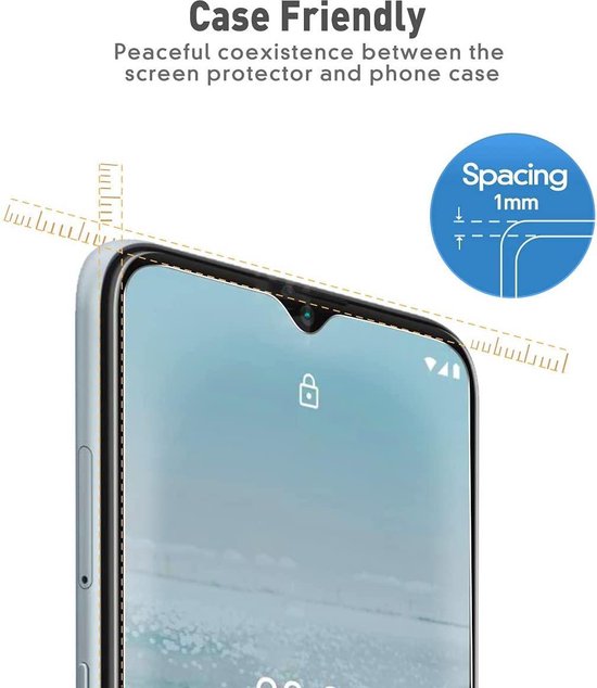 Nokia G20 / G10 Screenprotector Gehard 9H – Anti-kras – 2-Pack-Ilumina Benelux