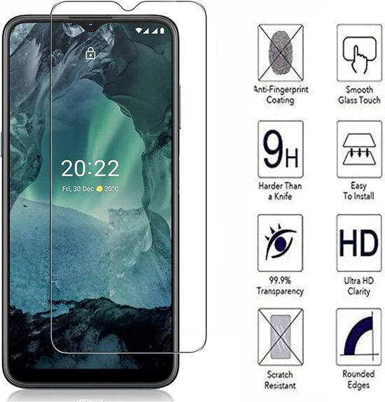 Nokia G21/G11 Screenprotector Gehard 9H – Anti-kras – 2-Pack-Ilumina Benelux