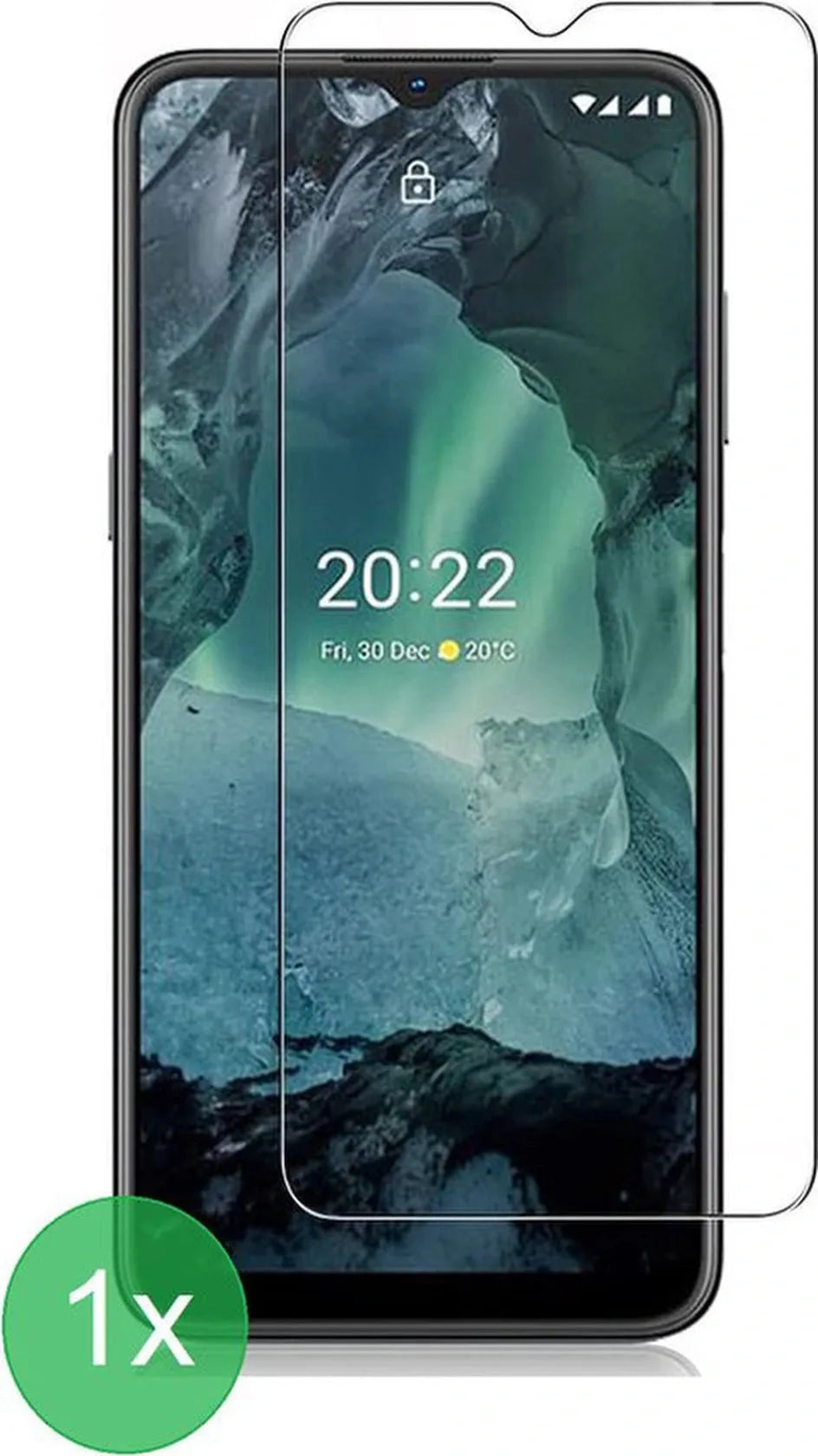 Nokia G21/G11 Screenprotector Gehard 9H – Anti-kras – Tempered Glas – 1-Pack-Ilumina Benelux