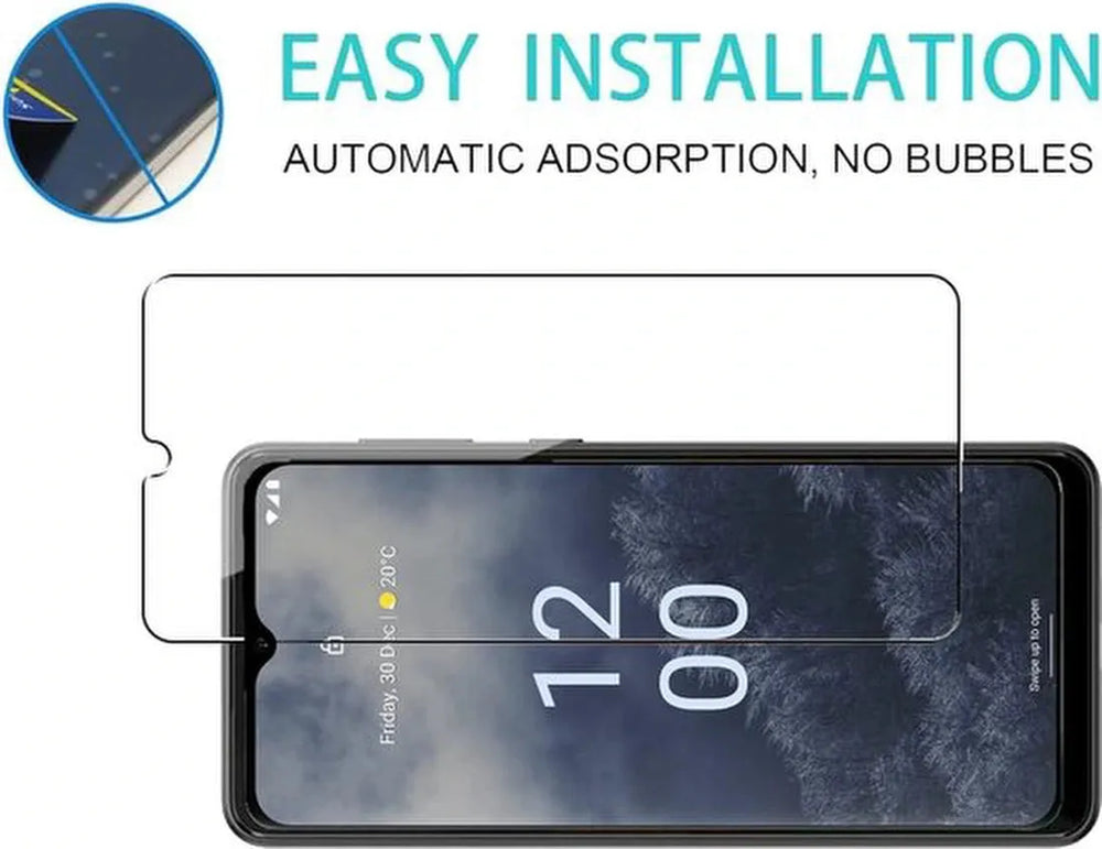 Nokia G60 5G Screenprotector Gehard 9H – Anti Kras – 3-Pack-Ilumina Benelux