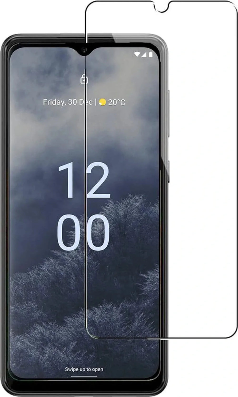 Nokia G60 5G Screenprotector Gehard 9H – Anti Kras – 3-Pack-Ilumina Benelux