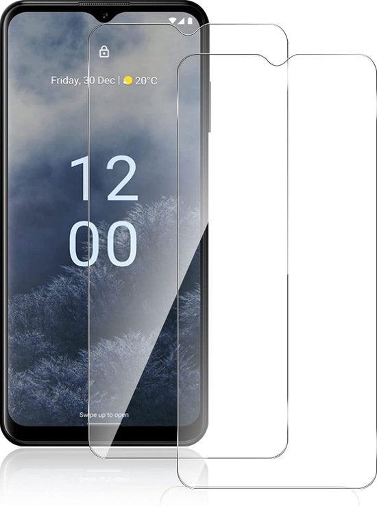 Nokia G60 5G Screenprotector Gehard 9H – Anti-kras – 2-Pack-Ilumina Benelux