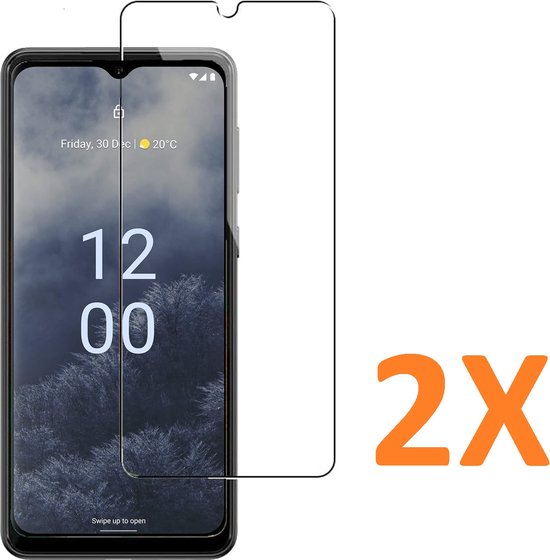 Nokia G60 5G Screenprotector Gehard 9H – Anti-kras – 2-Pack-Ilumina Benelux