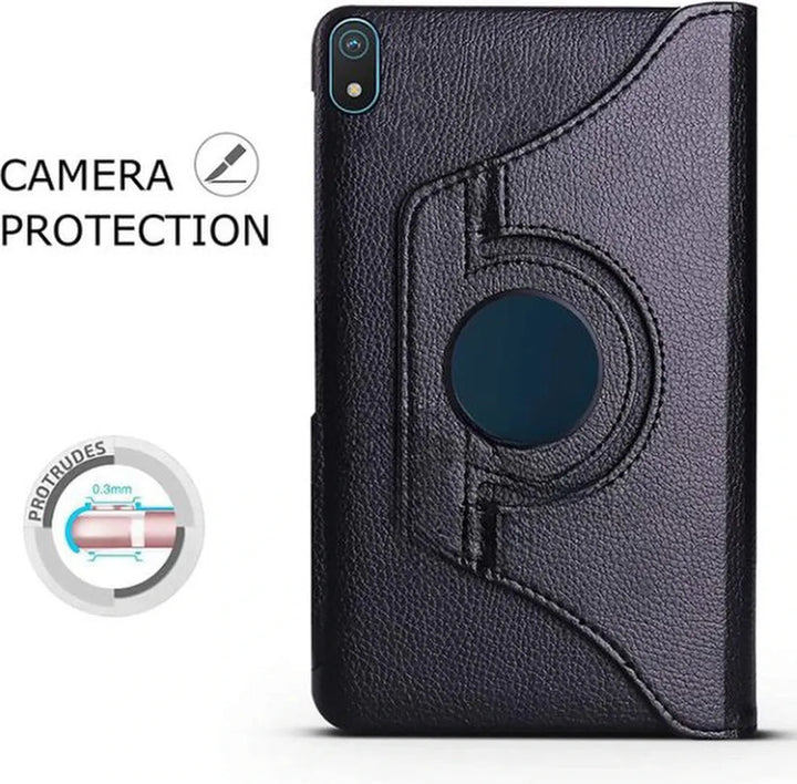 Nokia T20 – Multi Stand Case Hoesjes – 360° draaibaar – Goud-Tablethoesjes-Ilumina Benelux