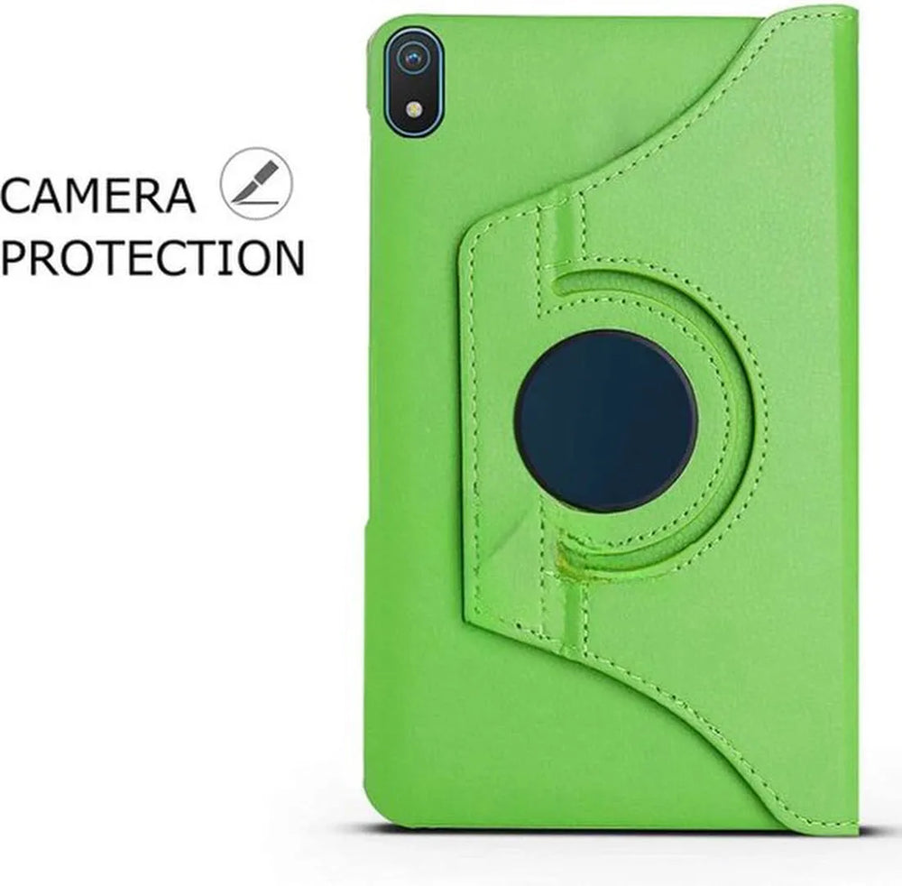 Nokia T20 – Multi Stand Case Hoesjes – 360° draaibaar – Groen-Tablethoesjes-Ilumina Benelux