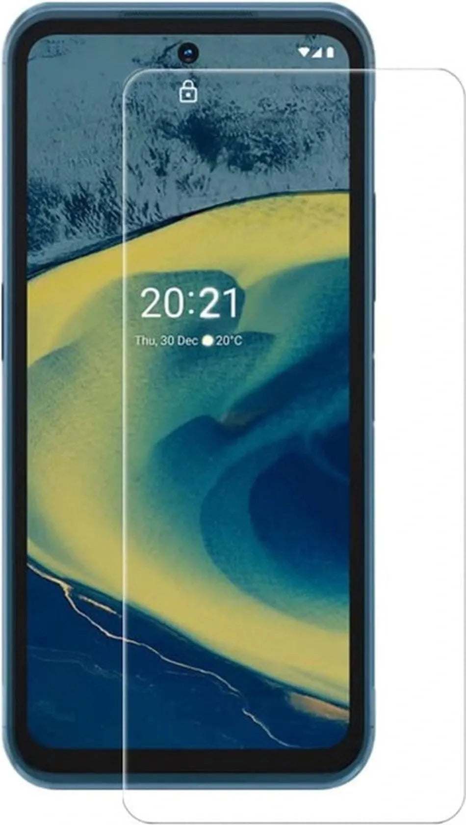 Nokia XR20 5G Screenprotector Gehard 9H – Anti-kras – 1-Pack-Ilumina Benelux