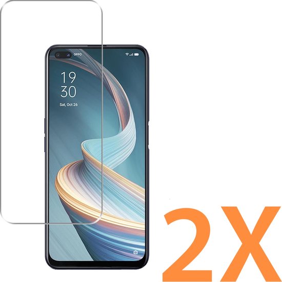 OPPO Reno 4Z Screenprotector Gehard 9H – Anti-kras – 2-Pack-Ilumina Benelux