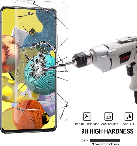 OPPO Reno 7 5G Screenprotector Gehard 9H – Anti-kras – 1-Pack-Ilumina Benelux