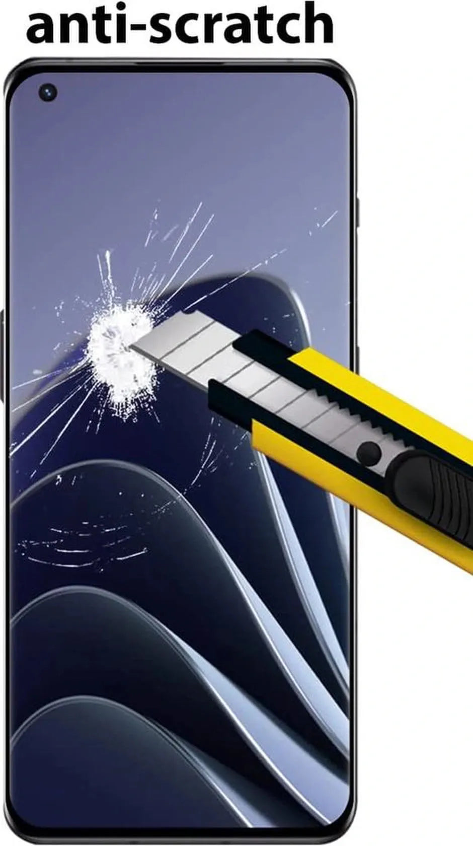 OnePlus 10 Pro Screenprotector Full Cover Screenprotector Gehard 9H – 3-Pack-Ilumina Benelux