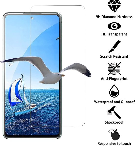 OnePlus 13R Screenprotector Gehard 9H – Anti-kras – 2-Pack-Ilumina Benelux