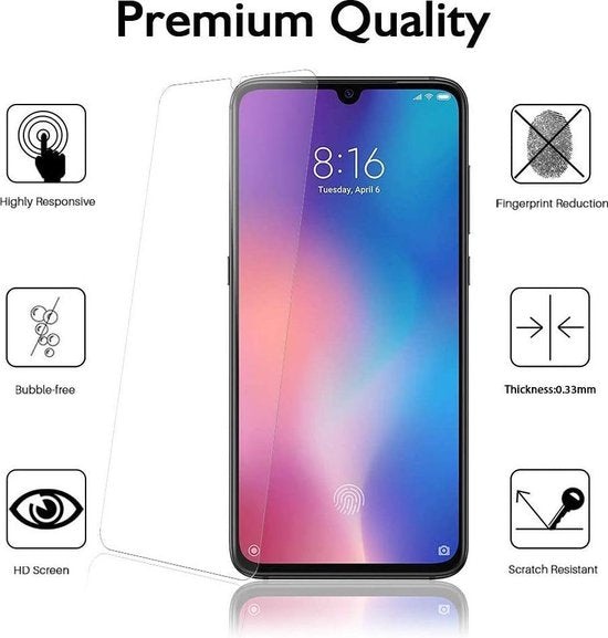 OnePlus 5 Screenprotector Gehard 9H – Anti-kras – 3-Pack-Ilumina Benelux