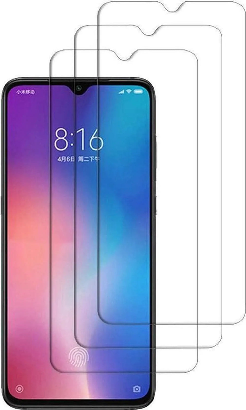 OnePlus 5 Screenprotector Gehard 9H – Anti-kras – 3-Pack-Ilumina Benelux