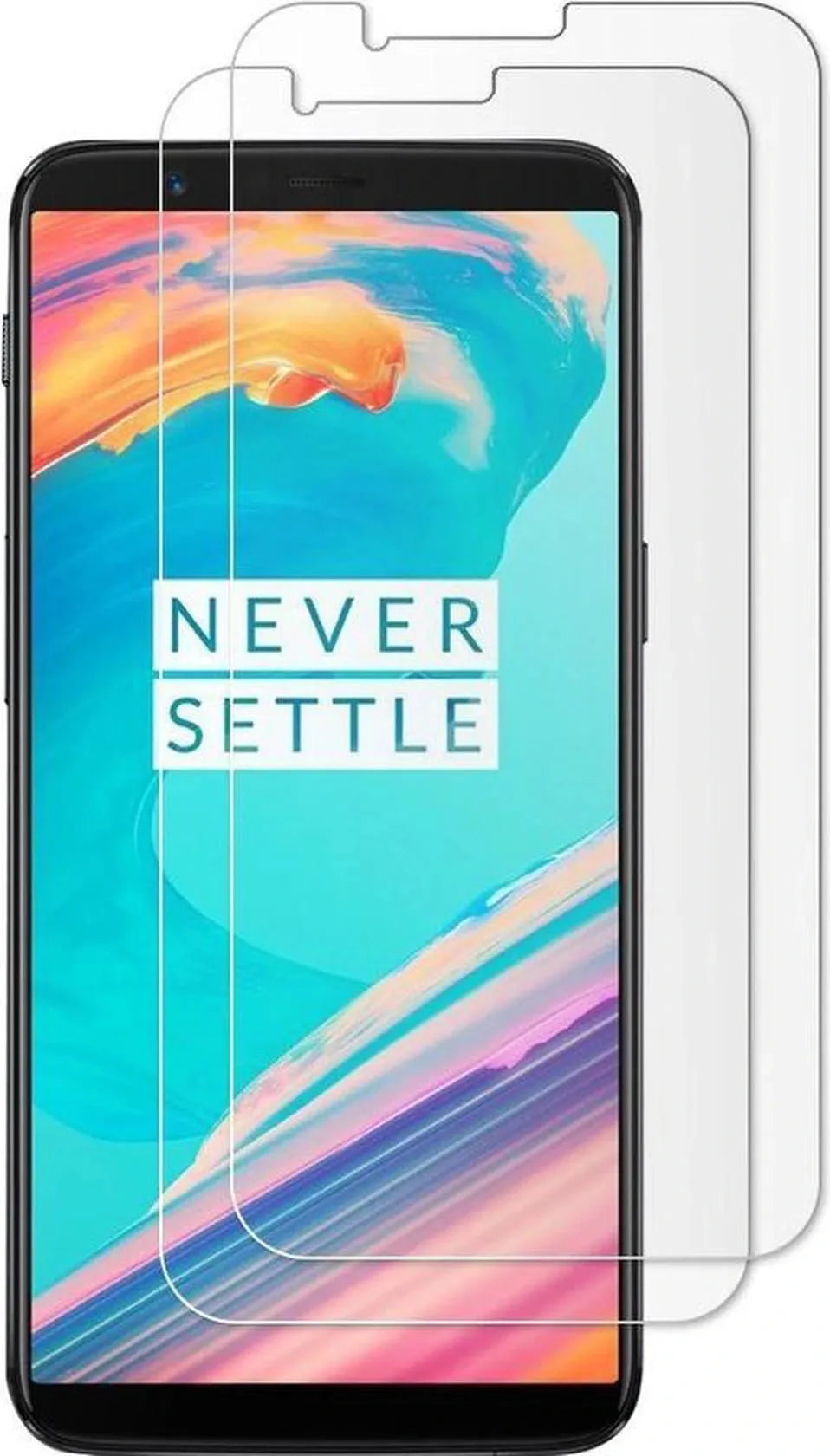 OnePlus 5 Screenprotector Gehard 9H – Anti-kras – Tempered Glas – 1-Pack-Ilumina Benelux