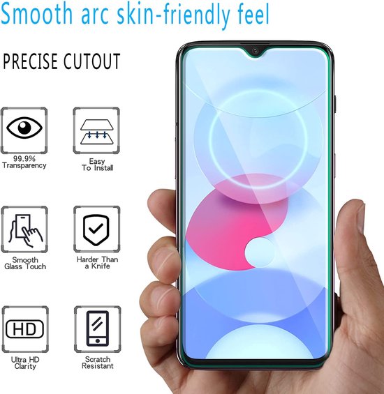 OnePlus 7 Pro Screenprotector Gehard 9H – Anti-kras – 1-Pack-Ilumina Benelux