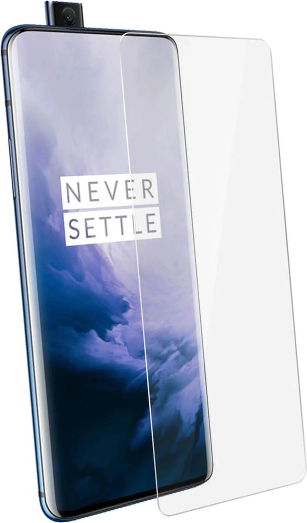 OnePlus 7 Pro/7T Pro Screenprotector Gehard 9H – Anti-kras – Tempered Glas – 1-Pack-Ilumina Benelux