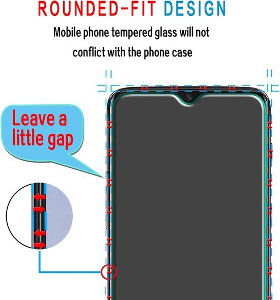 OnePlus 7 Screenprotector Gehard 9H – Anti Kras – 3-Pack-Ilumina Benelux