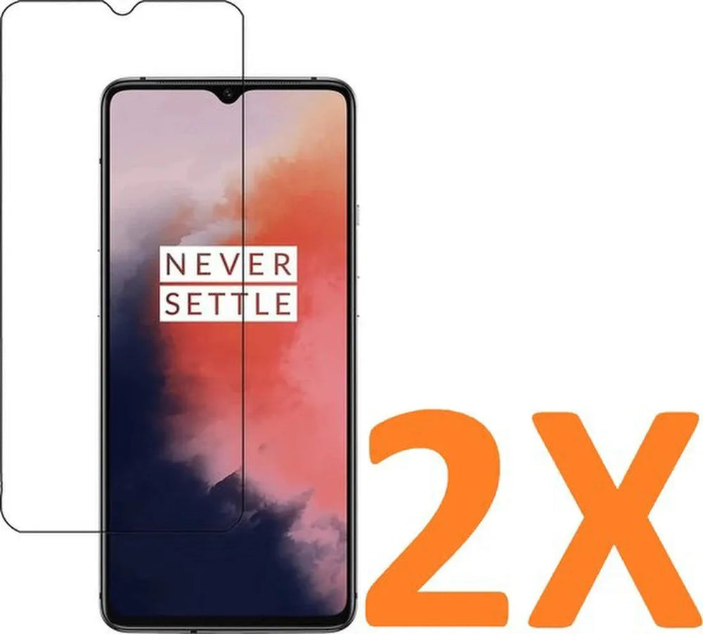 OnePlus 7 Screenprotector Gehard 9H – Anti-kras – 2-Pack-Ilumina Benelux