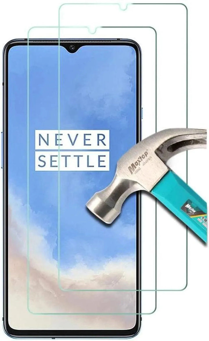 OnePlus 7T Screenprotector Gehard 9H – Anti-kras – 2-Pack-Ilumina Benelux