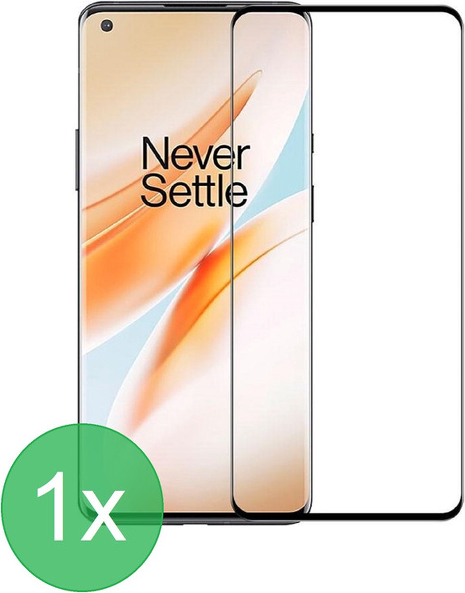 OnePlus 8 Screenprotector Full Cover Screenprotector Gehard 9H – 1-Pack-Ilumina Benelux