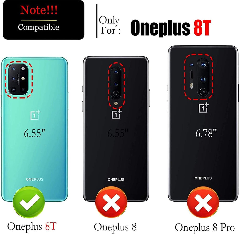 OnePlus 8 Screenprotector Full Cover Screenprotector Gehard 9H – 4-Pack-Ilumina Benelux