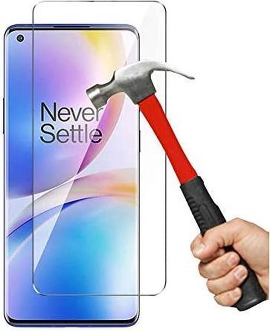 OnePlus 8 Screenprotector Gehard 9H – Anti-kras – 1-Pack-Ilumina Benelux