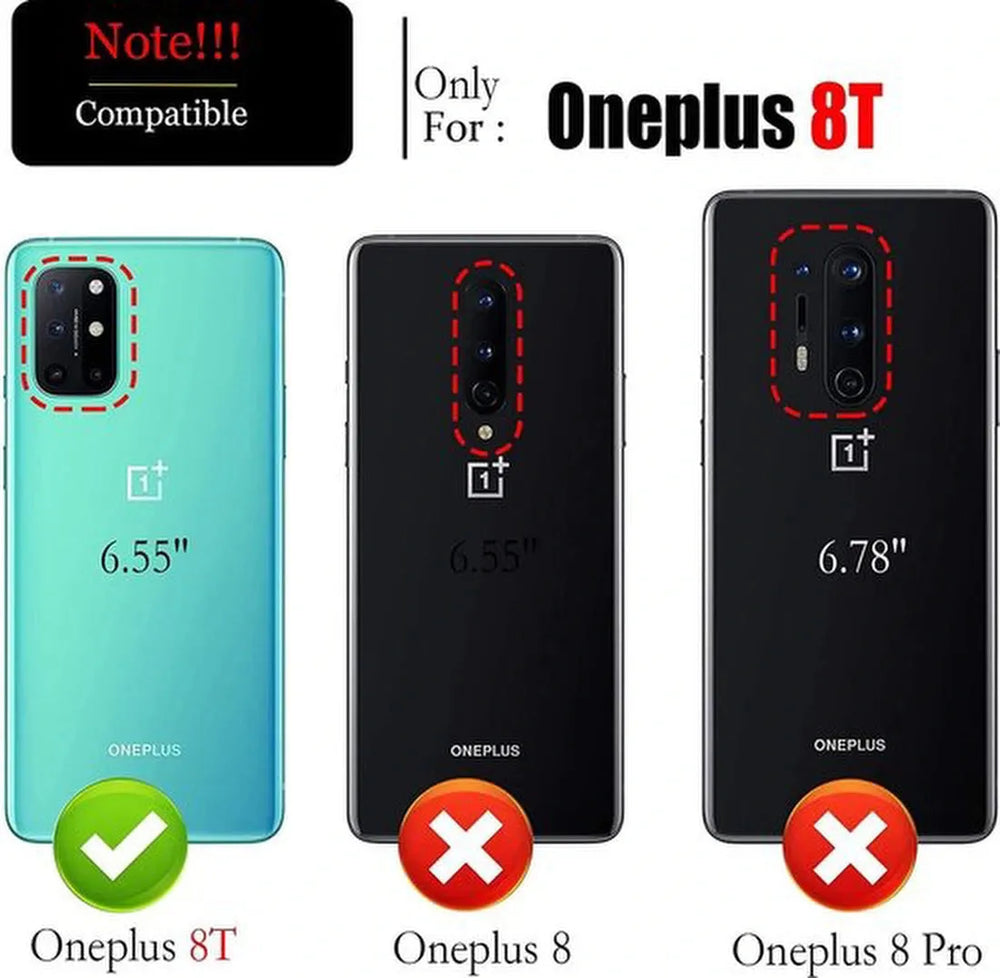 OnePlus 8T / 8T 5G Screenprotector Gehard 9H – Anti-kras – 3-Pack-Ilumina Benelux