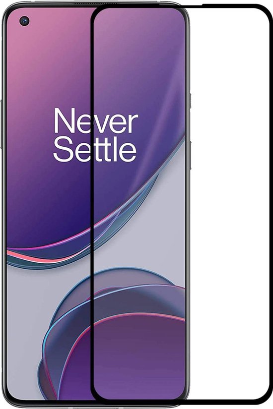 OnePlus 8T / 8T 5G Screenprotector Full Cover – 9H Gehard Glas – 1-Pack-Ilumina Benelux