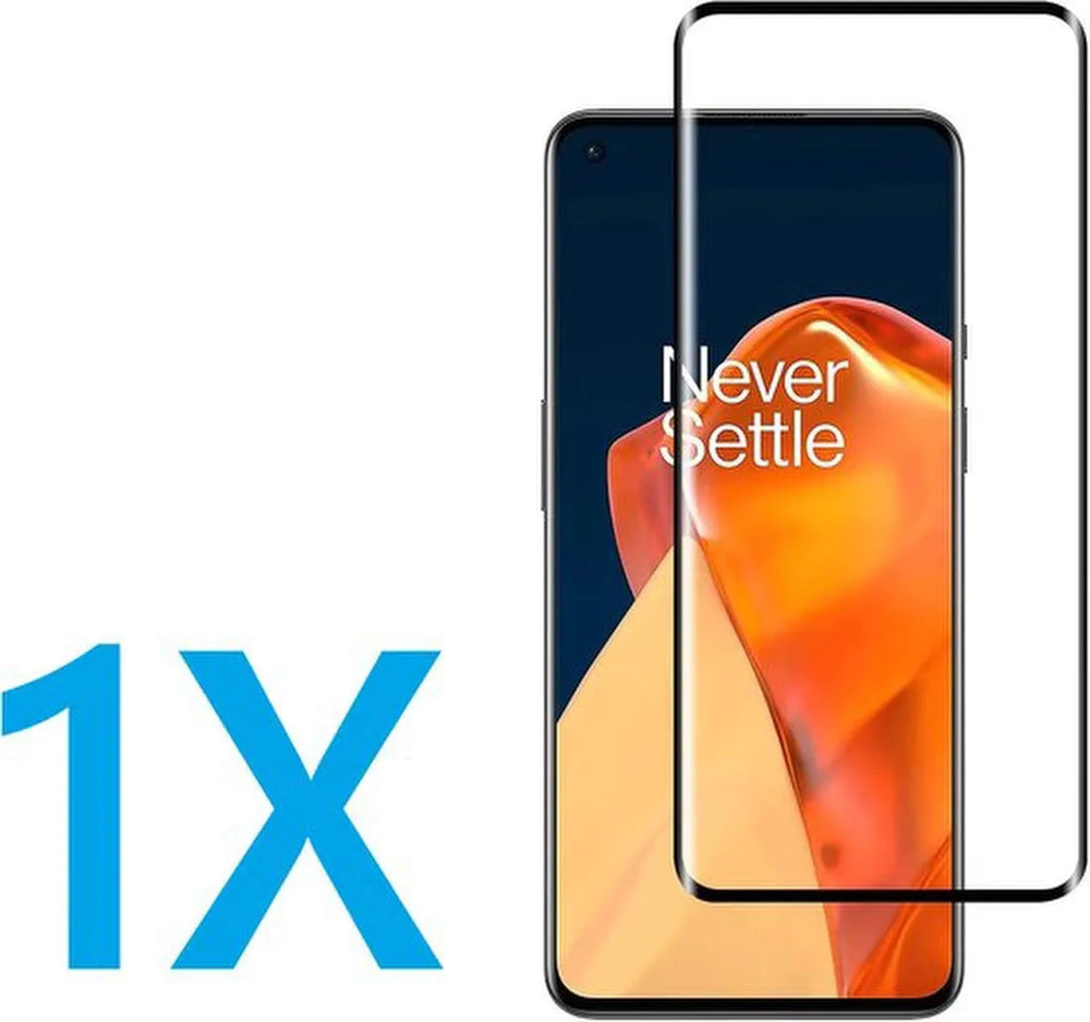 OnePlus 9 Screenprotector Full Cover Screenprotector Gehard 9H – 1-Pack-Ilumina Benelux