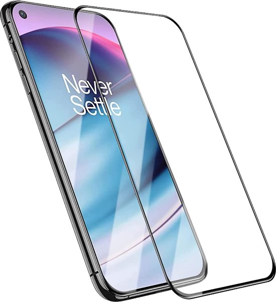 OnePlus Nord 2 5G Screenprotector Full Cover Screenprotector Gehard 9H – 2-Pack-Ilumina Benelux