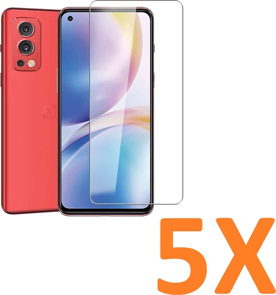 OnePlus Nord 2 5G Screenprotector Gehard 9H – Anti-kras – 5-Pack-Ilumina Benelux