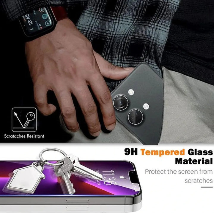 OnePlus Nord 2/Nord 2T/Nord CE Screenprotector Gehard 9H – Anti-kras – Tempered Glas – 1-Pack-Ilumina Benelux