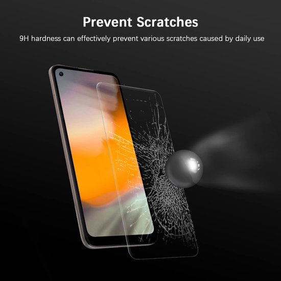 OnePlus Nord 2T Screenprotector Gehard 9H – Anti-kras – 2-Pack-Ilumina Benelux