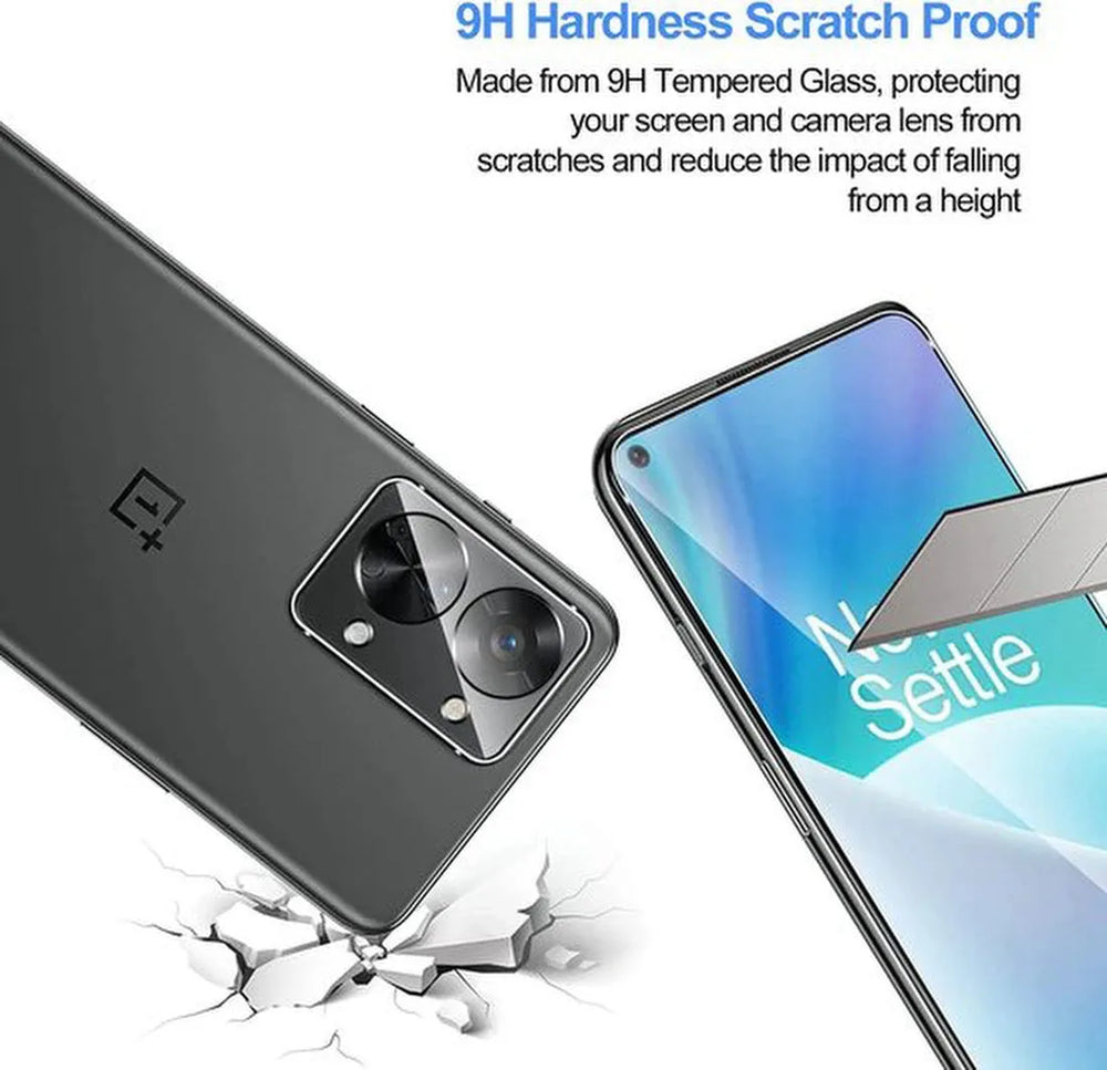OnePlus Nord 2T Screenprotector Gehard 9H – Anti-kras – 3-Pack-Ilumina Benelux
