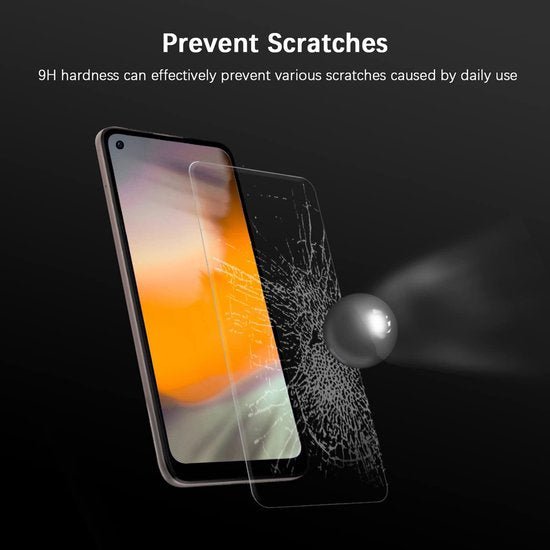 OnePlus Nord 2T Screenprotector Gehard 9H – Anti-kras – 3-Pack-Ilumina Benelux