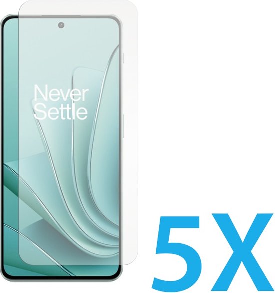 OnePlus Nord 3 Screenprotector Gehard 9H – Anti-kras – 5-Pack-Ilumina Benelux