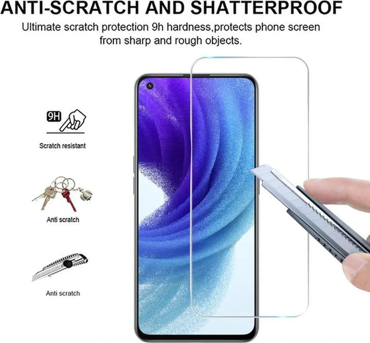 OnePlus Nord CE 2 5G Screenprotector Gehard 9H – Anti-kras – Tempered Glas – 1-Pack-Ilumina Benelux