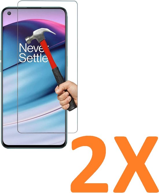 OnePlus Nord CE 5G Screenprotector Gehard 9H – Anti-kras – 2-Pack-Ilumina Benelux