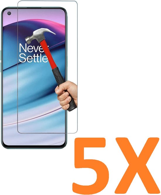 OnePlus Nord CE 5G Screenprotector Gehard 9H – Anti-kras – 5-Pack-Ilumina Benelux