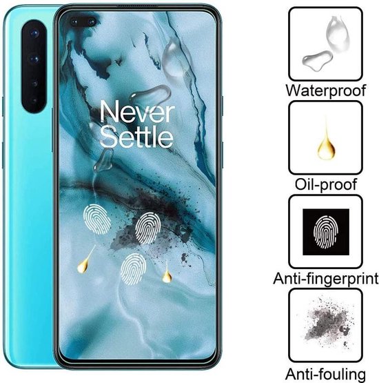 OnePlus Nord Screenprotector Gehard 9H – Anti-kras – 2-Pack-Ilumina Benelux