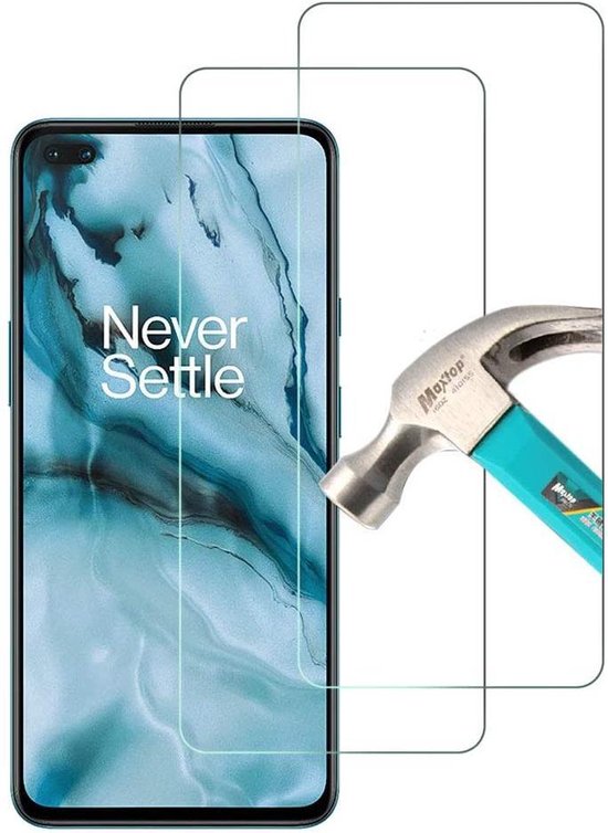 OnePlus Nord Screenprotector Gehard 9H – Anti-kras – 2-Pack-Ilumina Benelux